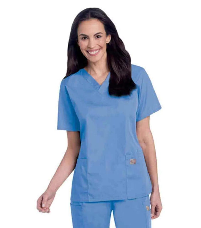 landau-scrub-zone-3-pocket-scrub-top-for-women-classic-relaxed-fit-v-neck-durable-medical-70221__06287.webp