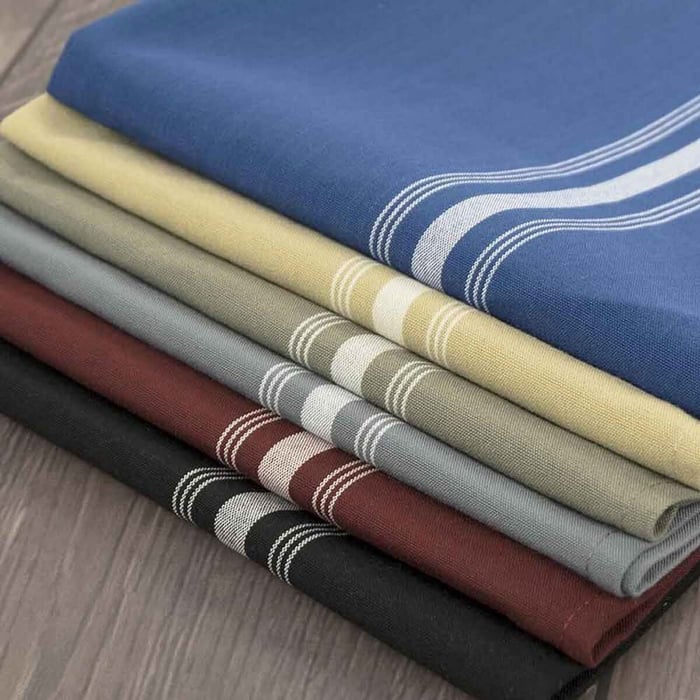 linen‑style napkins