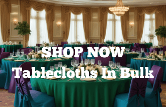 Shop Now-Tablecloths In Bulk