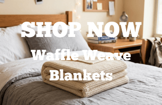 SHOP NOW - Waffle Weave Blankets