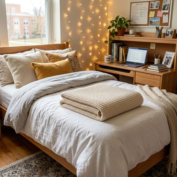 Waffle Weave Blankets