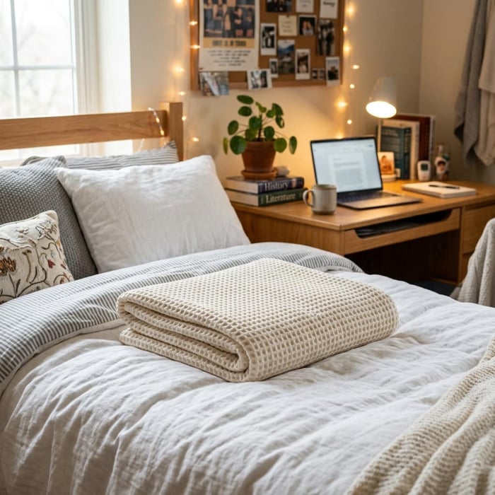 Waffle Weave Blankets