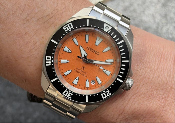 Seiko Prospex HBB004K Sunset Orange