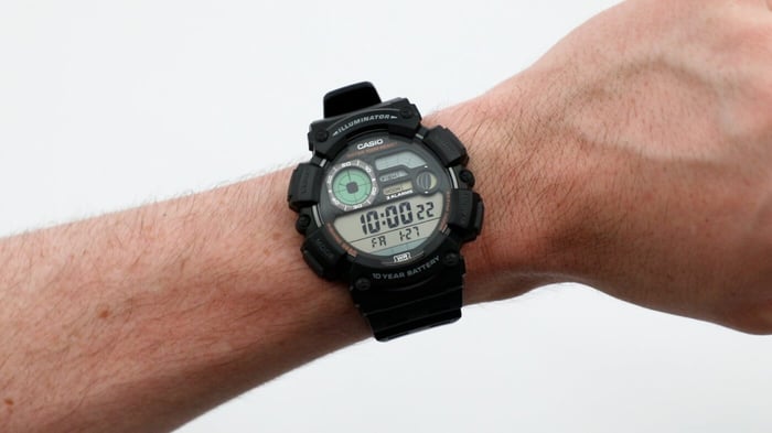 Go Fishing With The Casio WS1500H-1 Fish & Moon Phase Watch