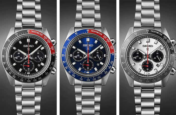 Seiko Drops Three New Prospex Speedtimers