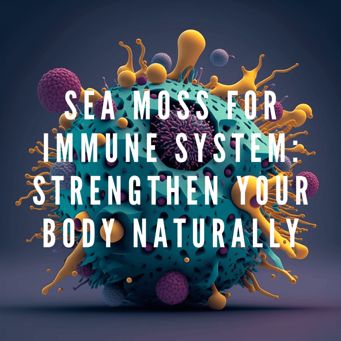 Sea Moss for Immune System: Strengthen Your Body Naturally