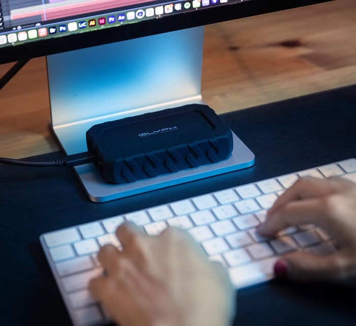 The Glyph Atom EX40 Portable NVMe SSD