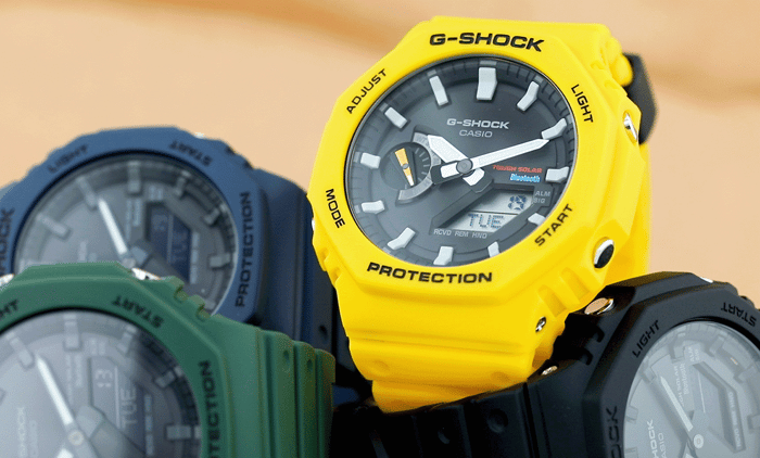 An Overview Of The New G-Shock 'CasiOak' Solar Watches