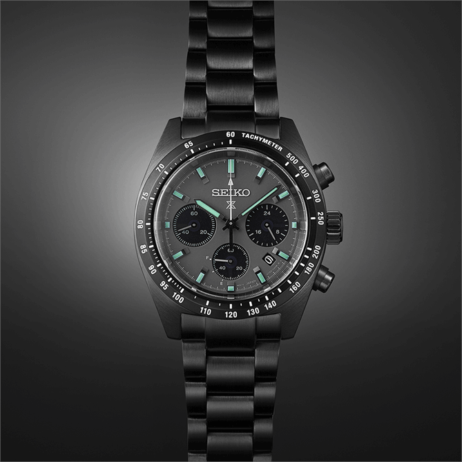 Step Into The Shadows With Seiko's Speedtimer SSC917P