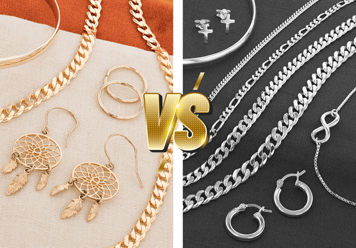 Pros & Cons: Gold vs Silver Jewellery