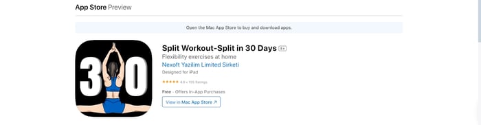 split in 30days 