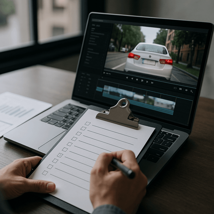 Video Redaction Workflow Checklist for FOIA Requests