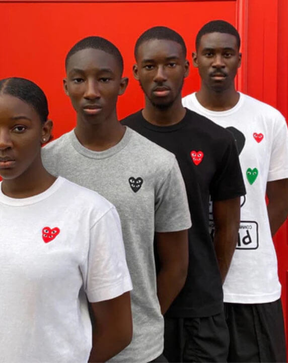 COMME des GARCONS PLAY poster