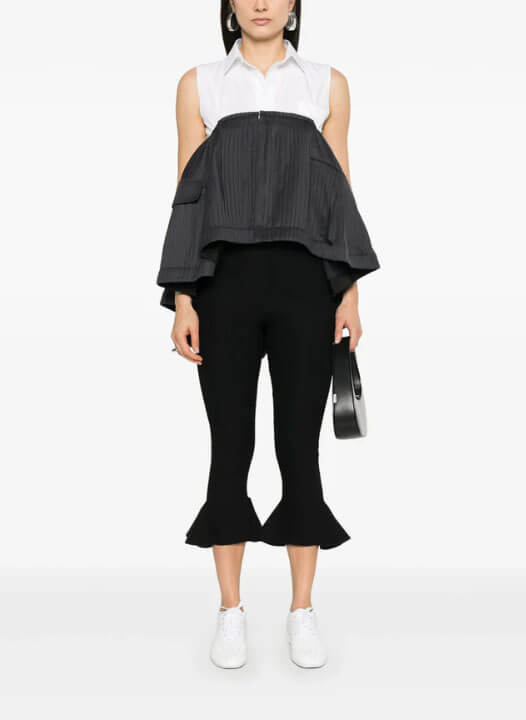 sacai Doeskin Mix Shirt