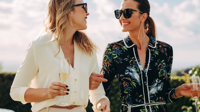 women wearing lightweight dresses for summer months