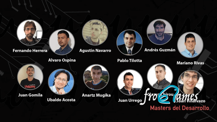 Los 12 Masters se reúnen y traen este curso gratis para ti en Frogames