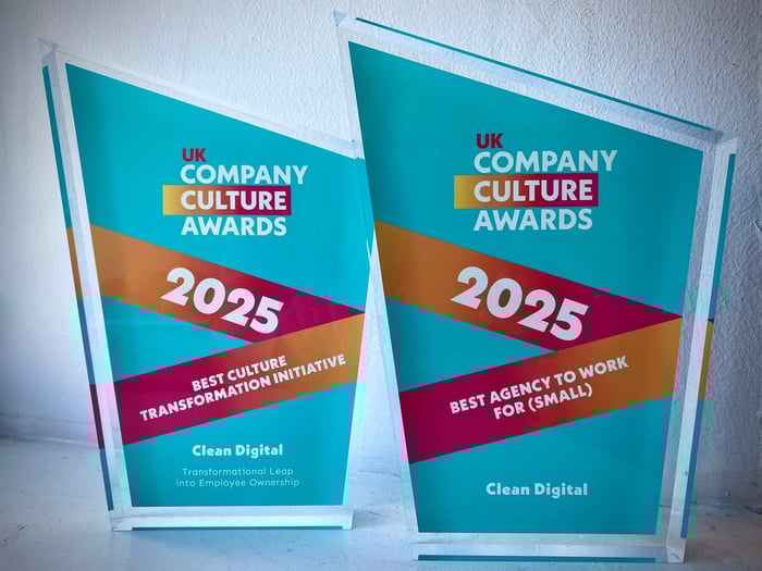 Clean Digital: UK Culture Award Double Winners