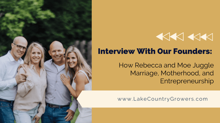 Interview With Our Founders: How Rebecca and Moe Juggle Marriage, Motherhood, and Entrepreneurship