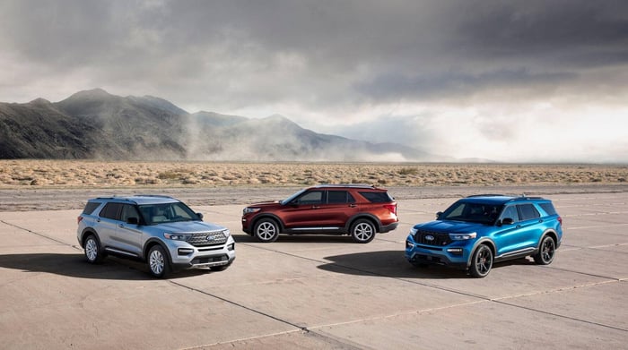 Hankook, official Ford Explorer supplier