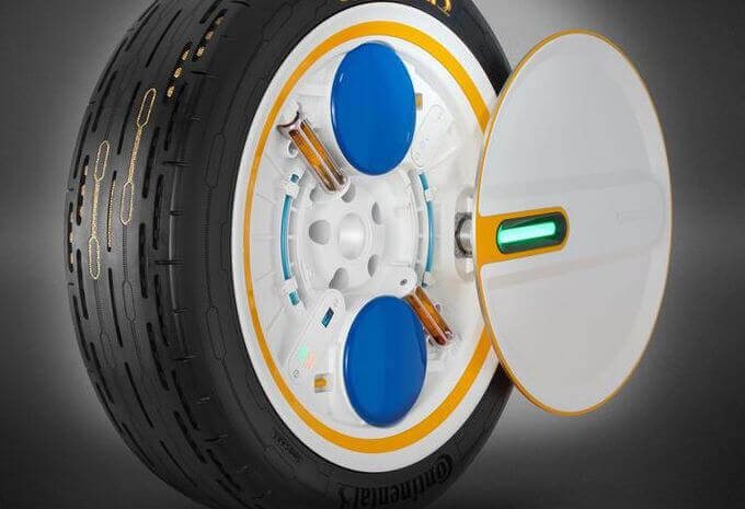 No more pressure problems, here comes the adaptative tires!