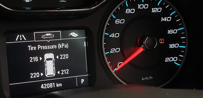 Don’t forget the tire pressure