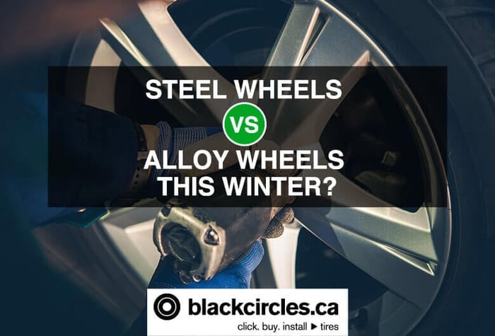 Should you fit your winter tires on steel or alloy wheels?