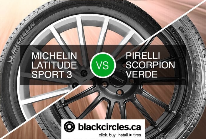 Michelin Latitude Sport 3 vs Pirelli Scorpion Verde
