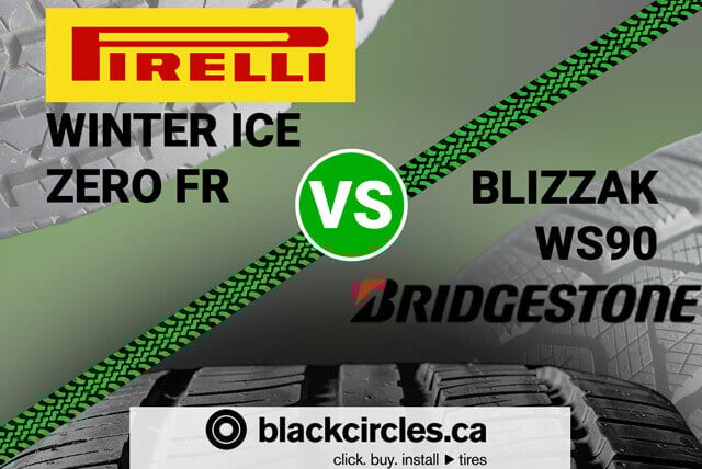 Pirelli Winter Ice Zero FR vs Blizzak WS90: Tire Comparison