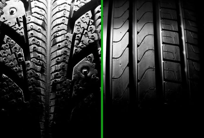 Studded vs non-studded tires: All your questions answered
