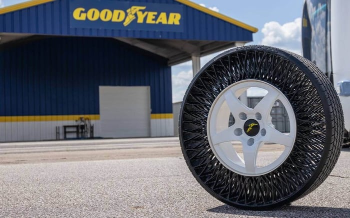 Airless tires at Goodyear?