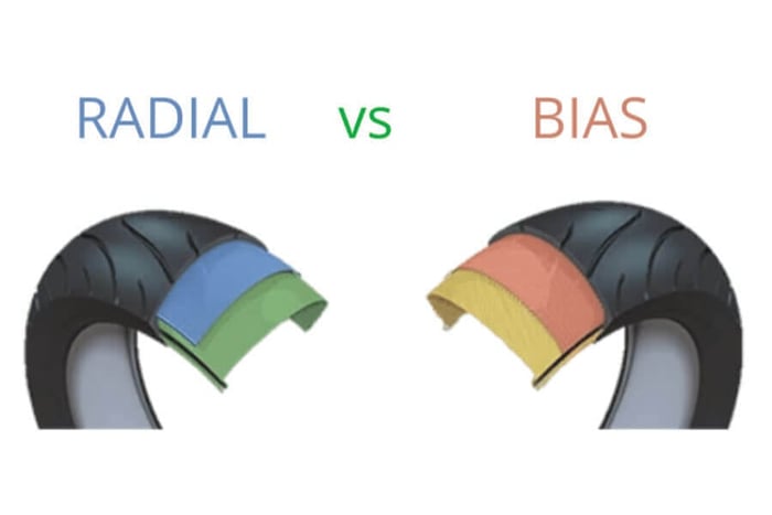 The differences between radial and bias tires