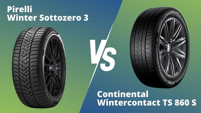 Pirelli Sottozero 3 vs Continental Wintercontact TS 860 S