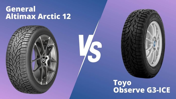 General Tire Altimax Arctic 12 vs Toyo Observe G3-ICE