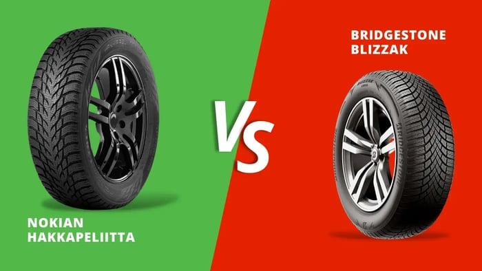 Comparing Bridgestone Blizzak vs Nokian Hakkapeliitta tires