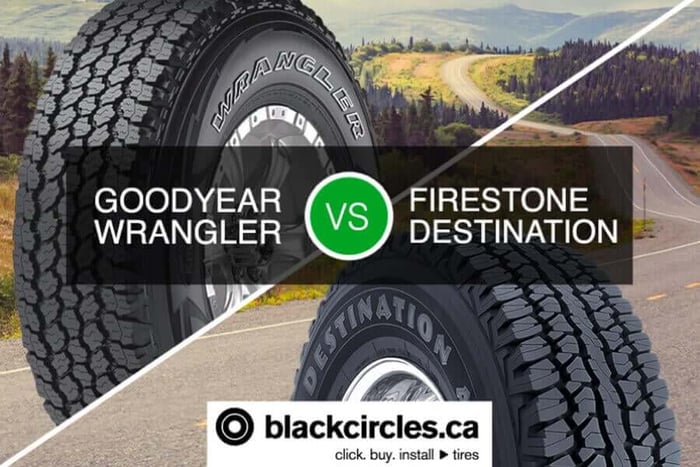 Goodyear Wrangler vs Firestone Destination