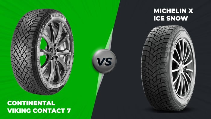 Comparing the Continental Viking Contact 7 tire vs the Michelin X-Ice Snow