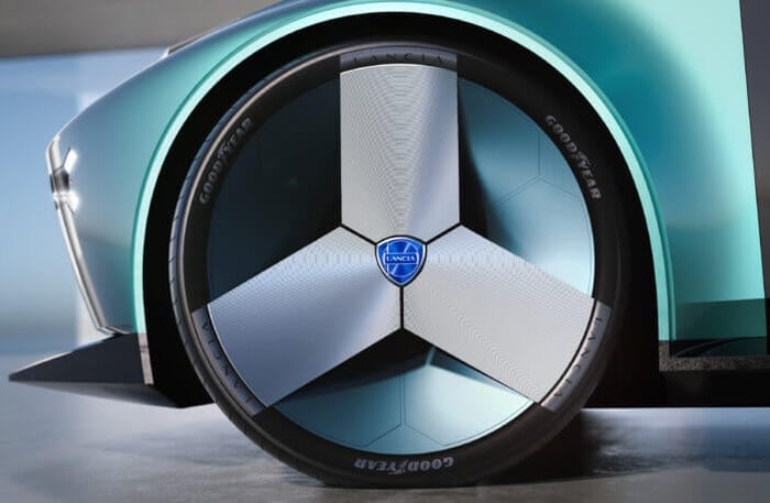 Goodyear tires exclusive to a Lancia concept?