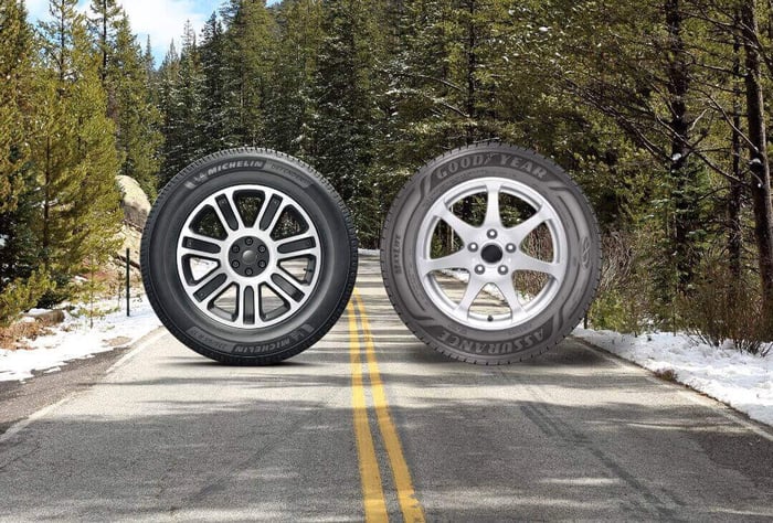 Comparing the Michelin Defender 2 vs the Goodyear Assurance Maxlife