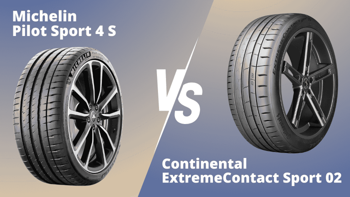 Michelin Pilot Sport 4 S vs Continental ExtremeContact Sport 02
