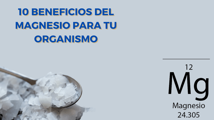 El magnesio y sus 10 beneficios que necesitas en tu organismo