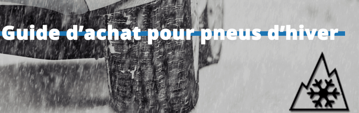 Notre guide d'achat pour pneu d'hiver