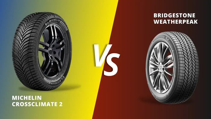 Comparer le pneu Michelin CrossClimate 2 vs Bridgestone WeatherPeak