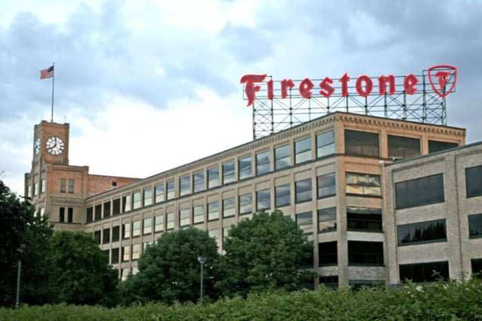 La marque en vitrine: Firestone