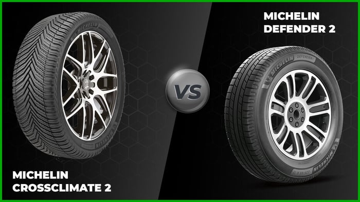 Comparer le pneu Michelin CrossClimate 2 vs Michelin Defender 2