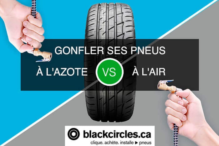 Gonflage de pneus à l’azote vs l’air