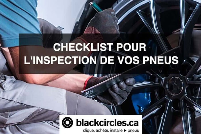 Liste de vérification d’inspection des pneus
