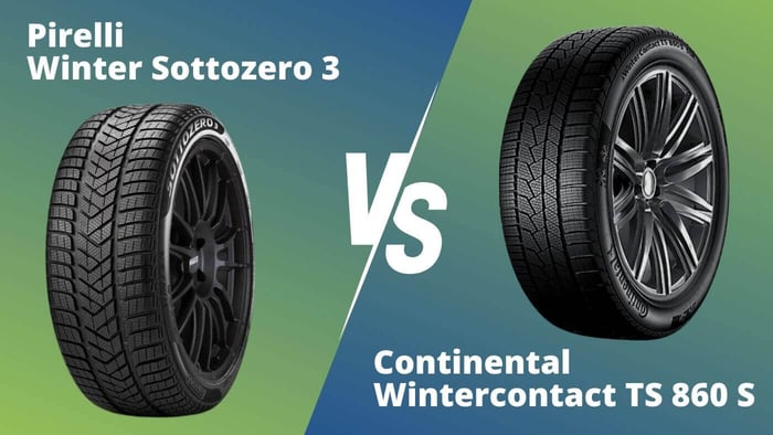Comparer Pirelli Winter Sottozero 3 vs Continental Wintercontact TS 860 S