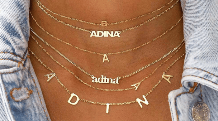 This is Why Name Necklaces Are So Popular in 2023