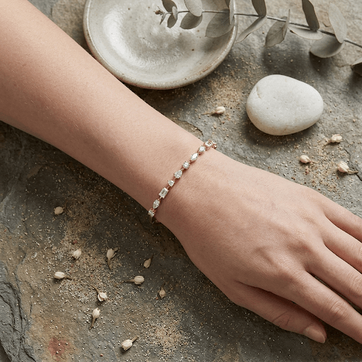 CZ Multi-Shape Bangle