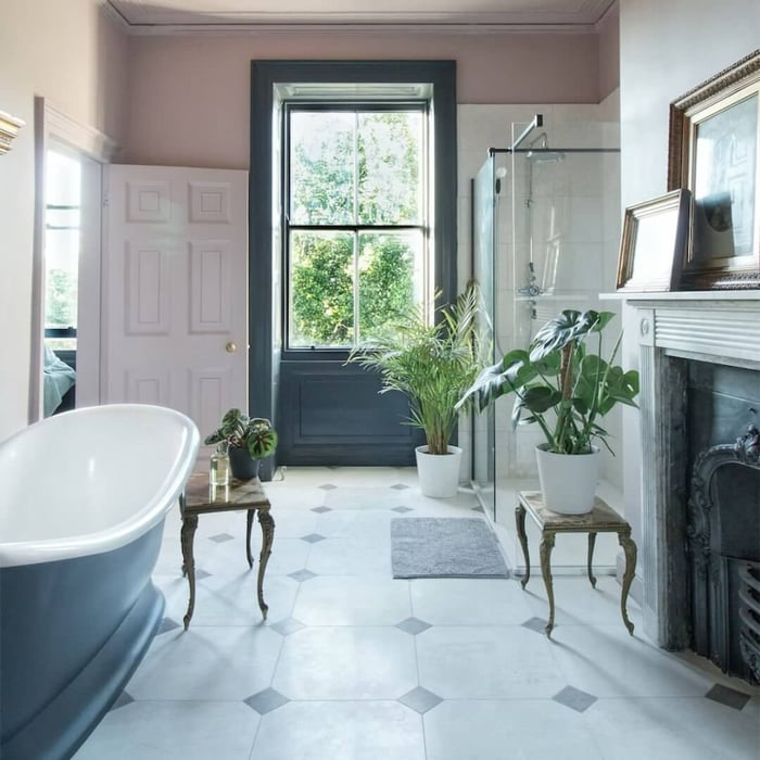 Regency Style Bathroom Tiles